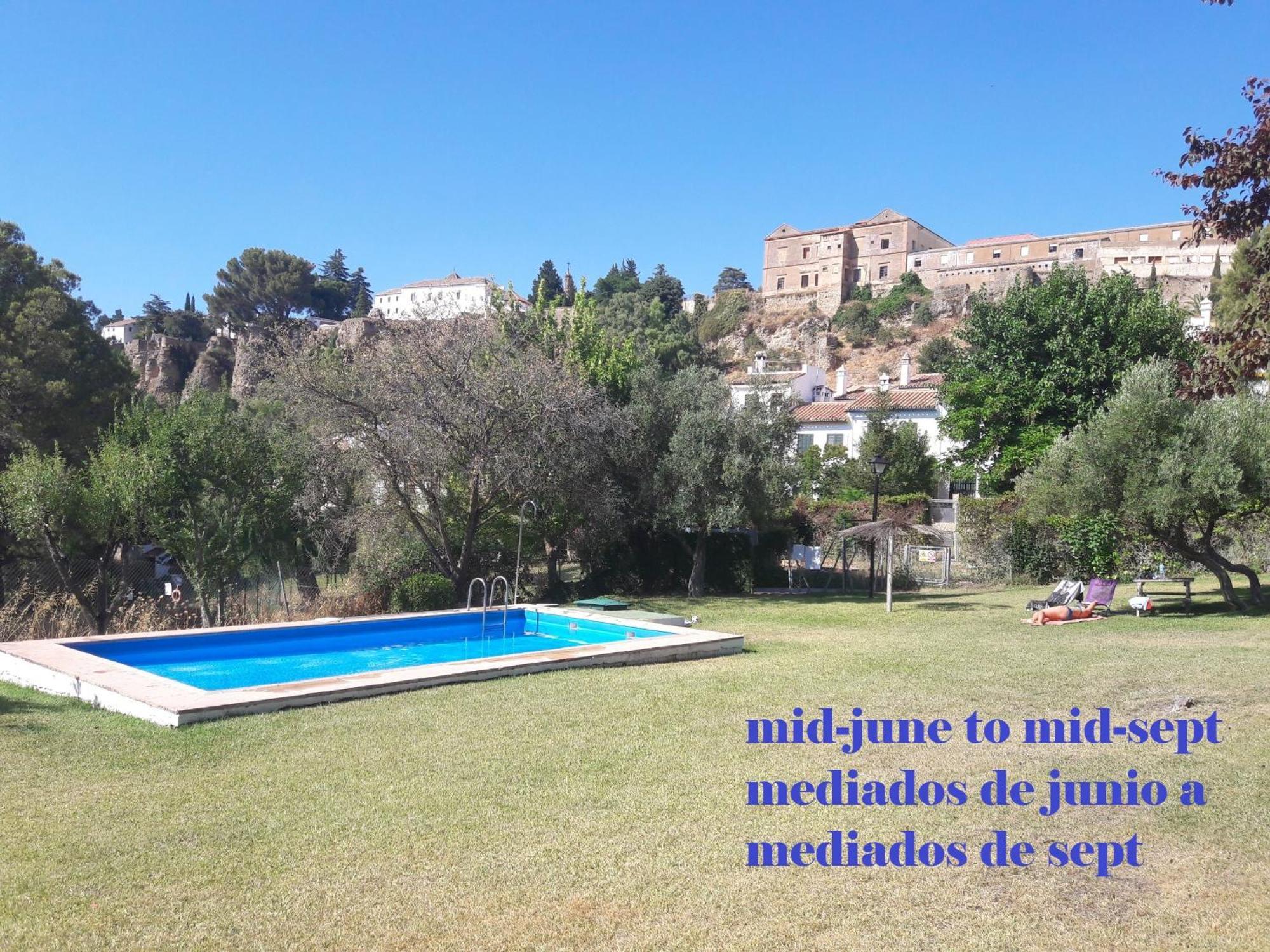 Ferienwohnung Piso Blanco Ronda Exterior foto